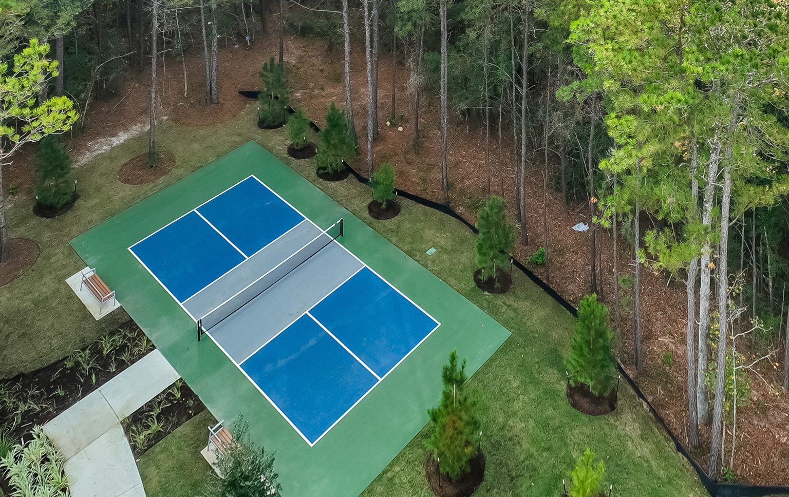 Pickleball court