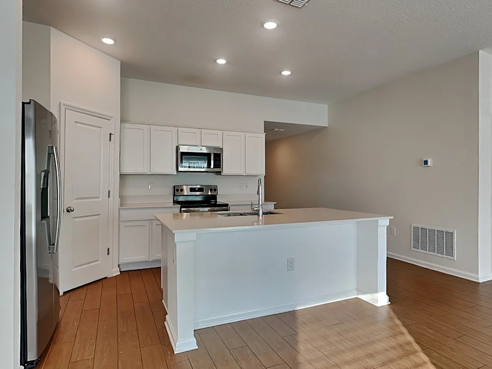 Central kitchen island