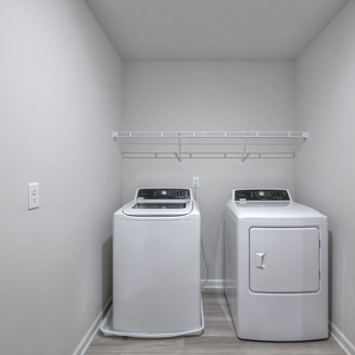 Washer and dryer