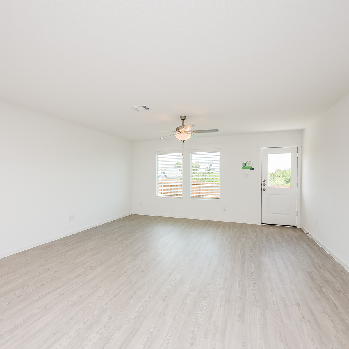 Luxury vinyl plank flooring