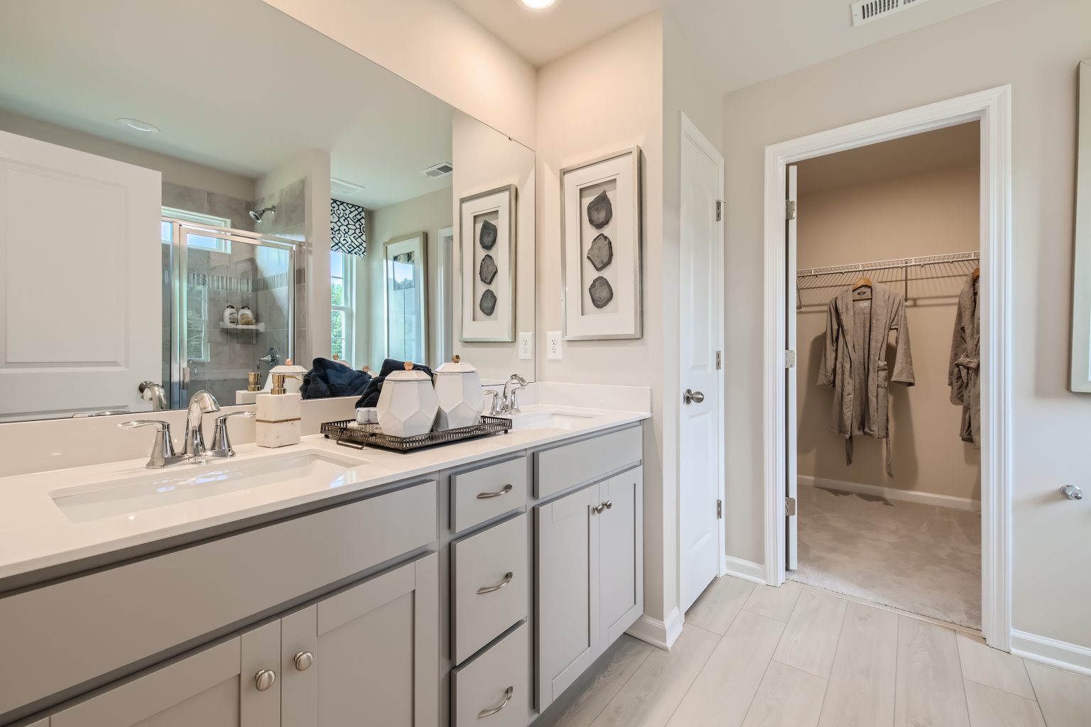 Gorgeous bathrooms