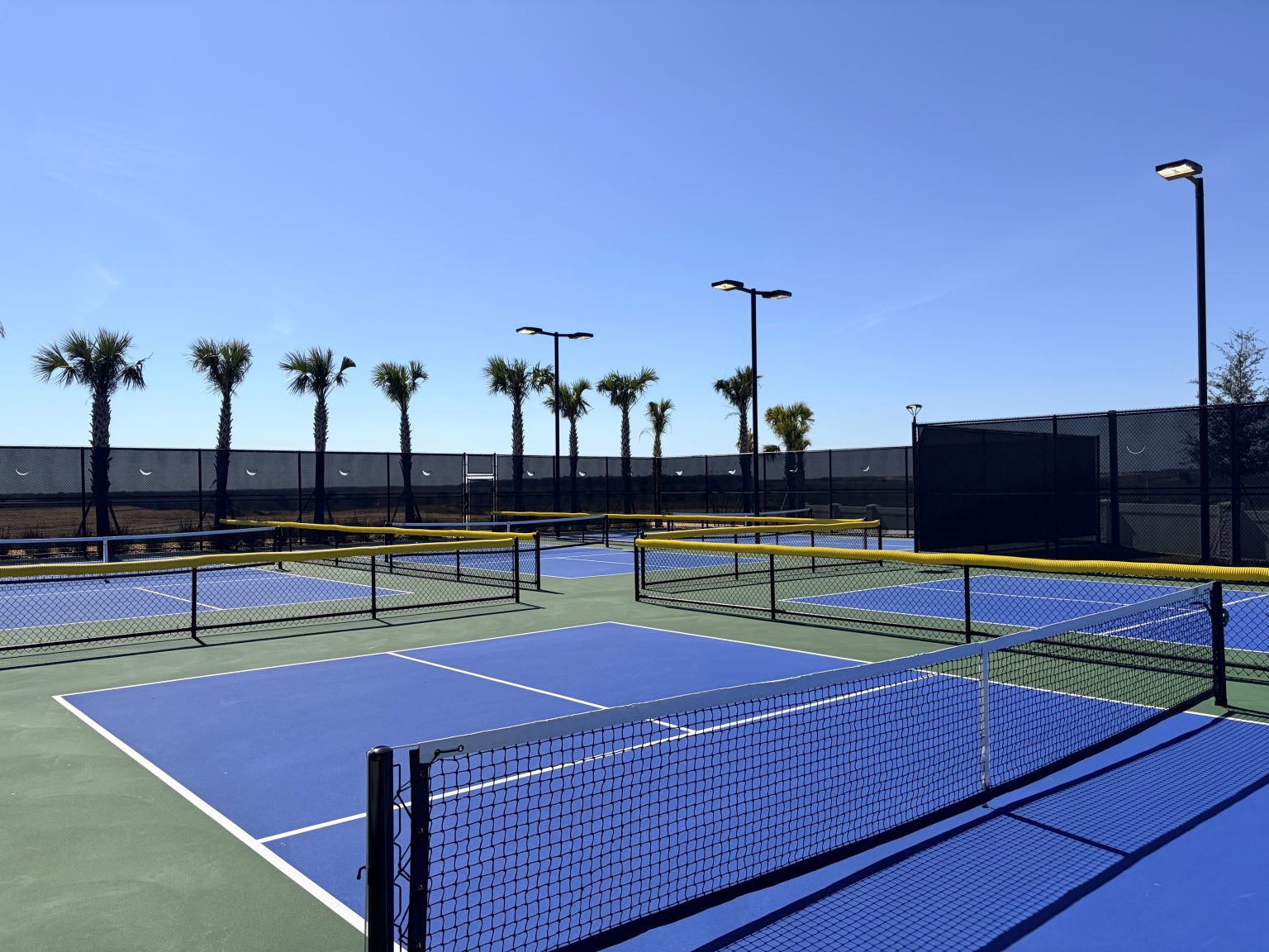 Pickleball courts